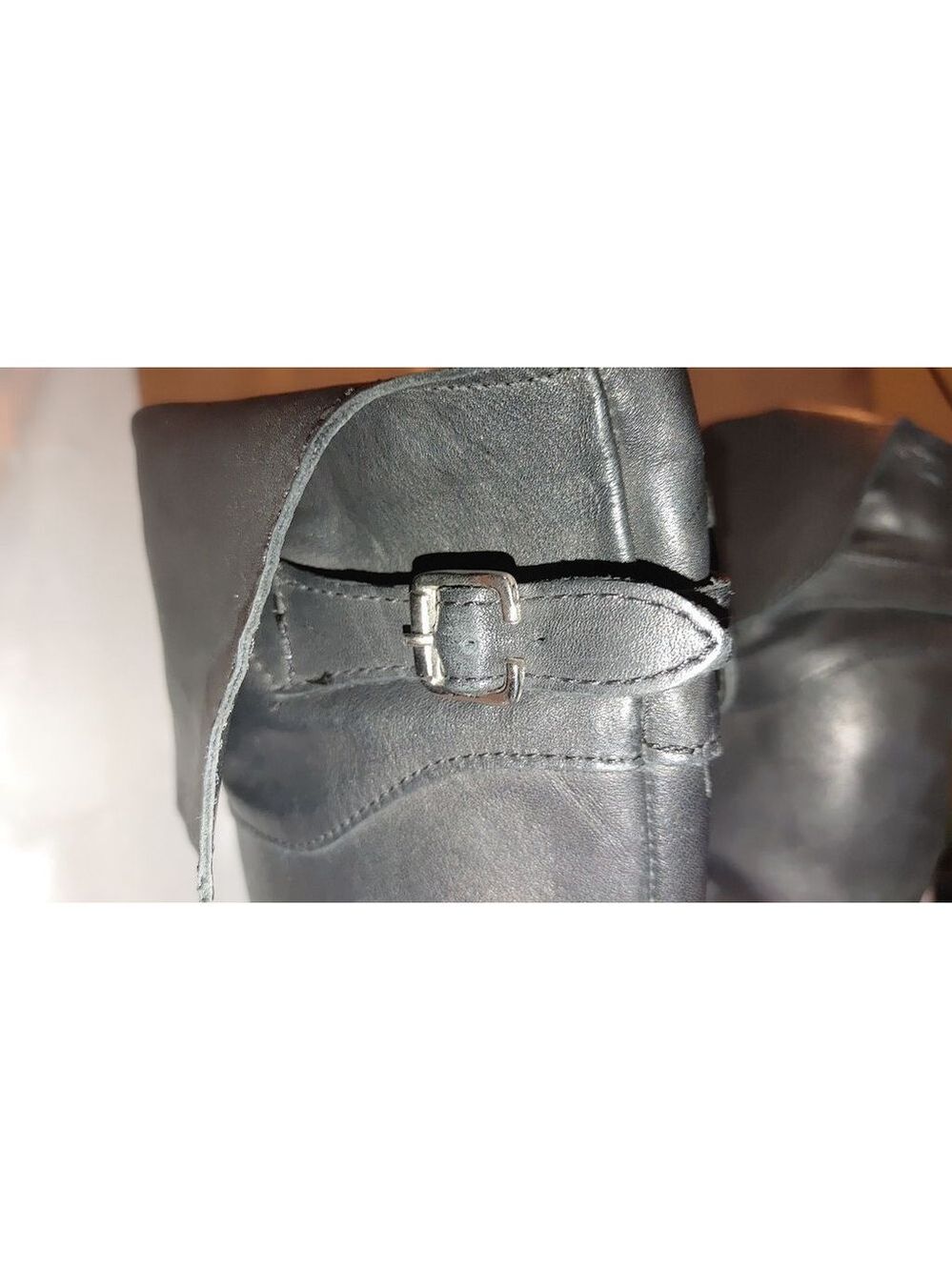 Steve Madden Leather Boots Size 7 - Picture 9 of 11